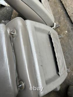 Range Rover Classic Grey Leather Seats