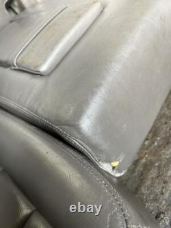 Range Rover Classic Grey Leather Seats