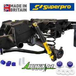Range Rover Classic Heavy duty Double Cranked Rear Trailing Arms Superpro Bushes