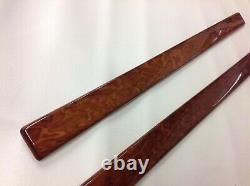 Range Rover Classic LSE Wood Front Door Trims Original not reproduction