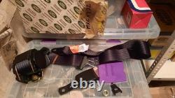 Range Rover Classic NOS front Seat Belt kit complete Black MXC5372
