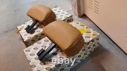 Range Rover Classic NOS front seat headrest palomino / Bronze trim MRC9469 x2 Range Rover Classic NOS front seat headrest palomino / Bronze trim MRC9469 x2