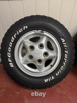 Range Rover Classic Overfinch 570 HSi ANR1689 alloy wheels and BF Goodrich Tyres