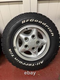 Range Rover Classic Overfinch 570 HSi ANR1689 alloy wheels and BF Goodrich Tyres