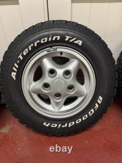 Range Rover Classic Overfinch 570 HSi ANR1689 alloy wheels and BF Goodrich Tyres