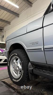 Range Rover Classic Overfinch 570 HSi ANR1689 alloy wheels and BF Goodrich Tyres