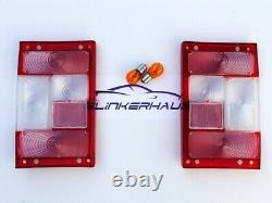 Range Rover Classic Overfinch Rapport Euro Clear/red Tail Lights Lenses Lights