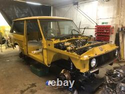 Range Rover Classic Restored 2 or 4 door shell Ready for prep and painting 1