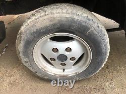 Range Rover Classic Set of x 4 three spoke alloy wheels & wheel nuts #2
