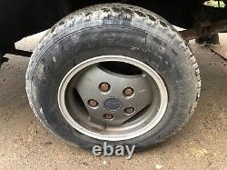 Range Rover Classic Set of x 4 three spoke alloy wheels & wheel nuts #2