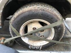 Range Rover Classic Set of x 4 three spoke alloy wheels & wheel nuts #3
