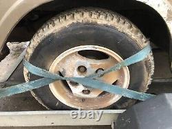 Range Rover Classic Set of x 4 three spoke alloy wheels & wheel nuts #3