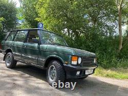 Range Rover Classic Vogue LSE 1993 K 4.2 V8 GREEN OVER TAN