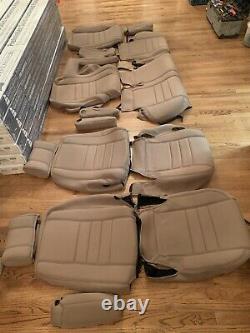 Range Rover Classic Wet Okole Seat covers complete set Tan Saddle Land Rover RRC