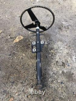 Range Rover Classic early steering column with wheel