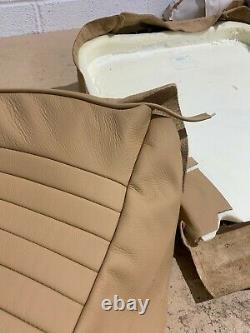 Range Rover Classic early type Leather seat covers and NEW foams. Offside seat