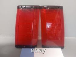 Range Rover Classic rear side lense set-Black edged -RTC4588+RTC4589 -OEM
