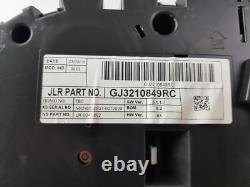 Range Rover Evoque Speedometer Cluster 2.0 Diesel Gj3210849rc Mk1 2011 2019