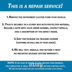 Range Rover Sport Instrument Cluster Repair Service For L320 2009-2013 Range Rover Sport Instrument Cluster Repair Service For L320 2009-2013