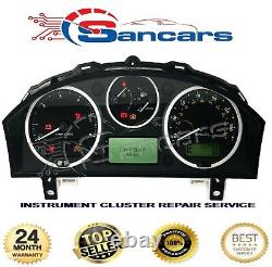 Range Rover Sport Instrument Cluster Speedo Dash Clocks Repair Service
