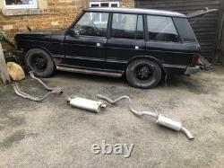 Range Rover V8 classic stainless exhaust system