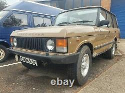 Range Rover classic 1985 3.5 V8 manual rare Heritage cet