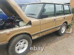 Range Rover classic 1985 3.5 V8 manual rare Heritage cet