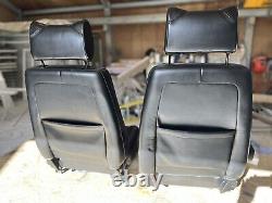 Range Rover classic leather seats, discovery 1 seats black