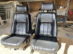 Range Rover classic leather seats, discovery 1 seats black