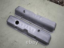 Range Rover classic rover 3.5 V8 Engine Rocker Valve Covers BLASTED