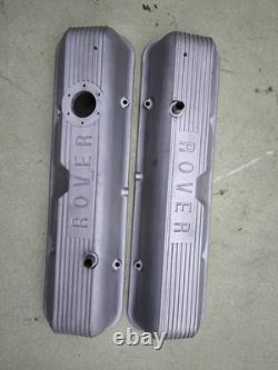 Range Rover classic rover 3.5 V8 Engine Rocker Valve Covers BLASTED