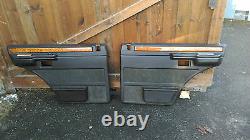 Range rover classic LSE pair rear door cards trims 4.2L V8 chocolate brown 1994