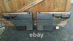 Range rover classic LSE pair rear door cards trims 4.2L V8 chocolate brown 1994
