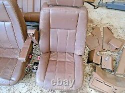 Range rover classic lse leather seats interior door cards for refurbishment