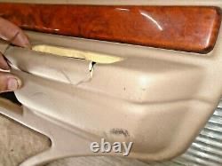 Range rover classic soft dash set front and rear door cards for spares cream