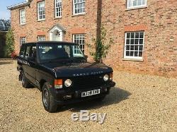 Rare Range Rover classic 300tdi auto soft dash restored Original Dry store mint