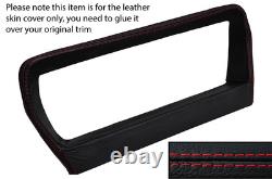 Red Stitch Speedo Surround Leather Cover Fits Range Rover Vogue Se Classic
