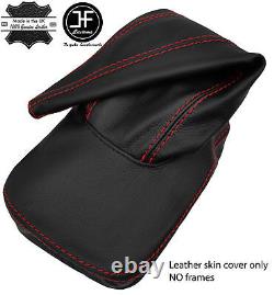 Red Stitch Top Grain Real Leather Gear Gaiter Fits Range Rover Classic 74-81