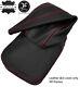 Red Stitch Top Grain Real Leather Gear Gaiter Fits Range Rover Classic 74-81