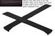 Red Stitching Fits Range Rover Classic 2x Windscreen Pillar Leather Covers Only