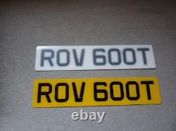 Rov 600t  Number Suits Rover Sd1 600 Turbo Range Rover Classic Land Rover