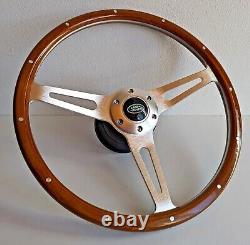 Steering Wheel fits For Land Range Rover 1990-1995 Wood Classic Wooden