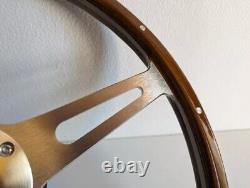Steering Wheel fits For Land Range Rover 1990-1995 Wood Classic Wooden