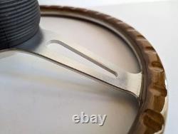 Steering Wheel fits For Land range Rover 1970-1983 Wood Classic Silver Vintage