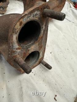 THE PAIR of RANGE ROVER Classic 3.5 3.9 V Exhaust Manifolds'Twin Exit Port type