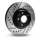 Tarox Sport Japan Front Vented Discs for Range Rover Classic 3.5 V8 ABS