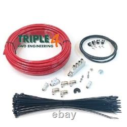 Triple 4 Range Rover Classic V8 Ultimate Spec Wading Kit Red