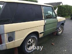 Van Body Range Rover Classic. Rare Galvanised Chassis 3 Door