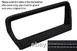 White Stitch Speedo Surround Leather Cover Fits Range Rover Vogue Se Classic